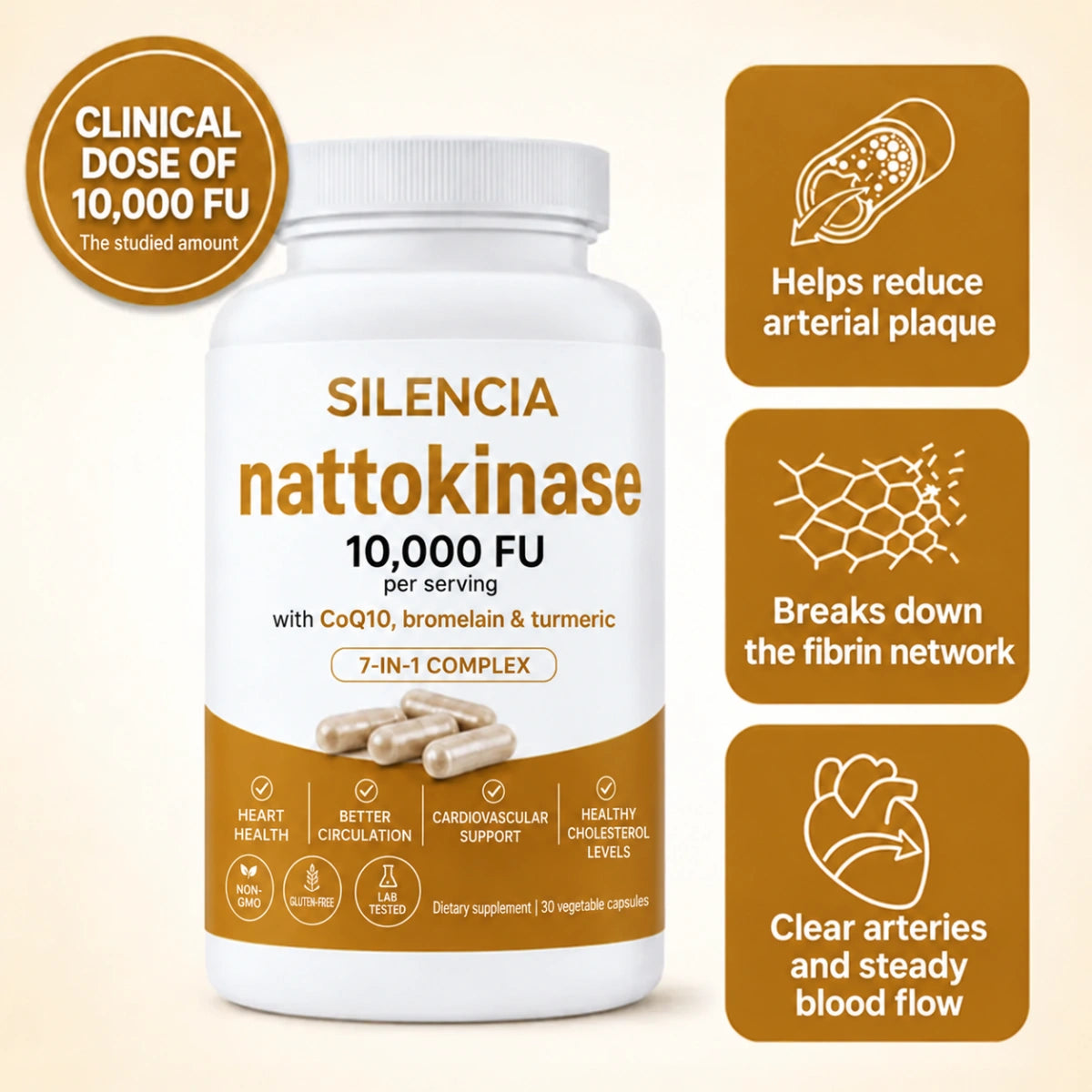 Nattokinase 10,000 FU · Get your erections back in 7 days