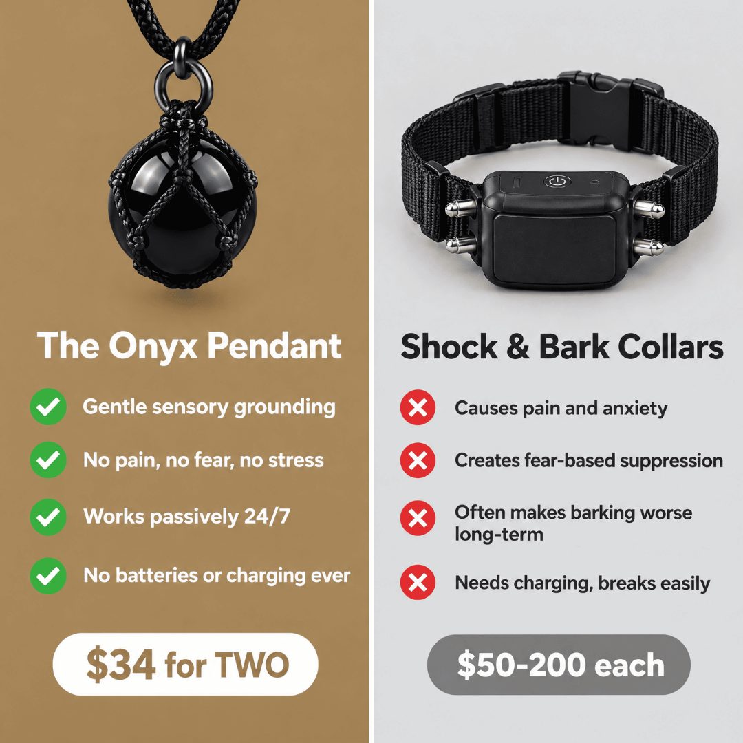 Anti-Barking Stone Pendant