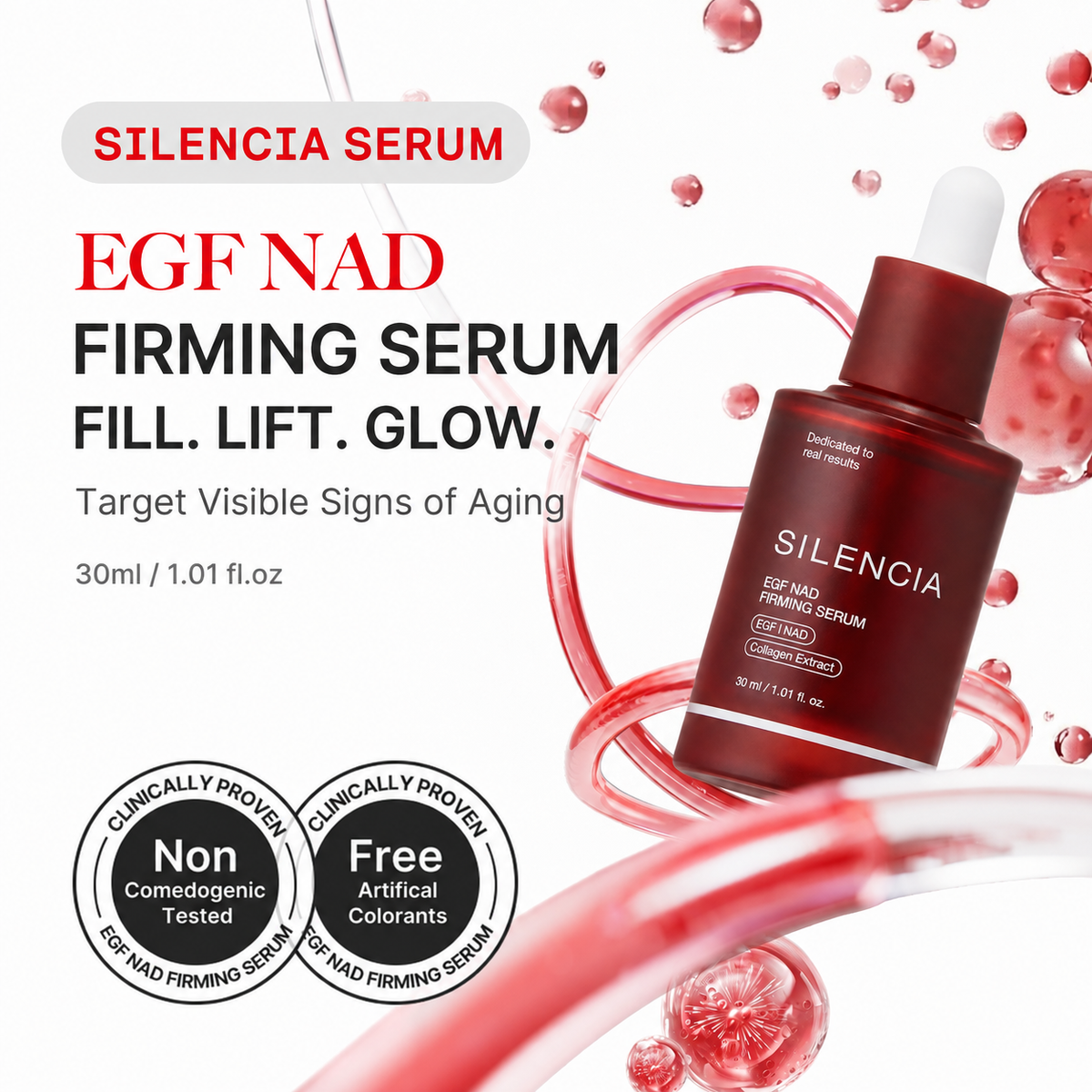 The Red Serum · Korean NAD+ Growth Factor