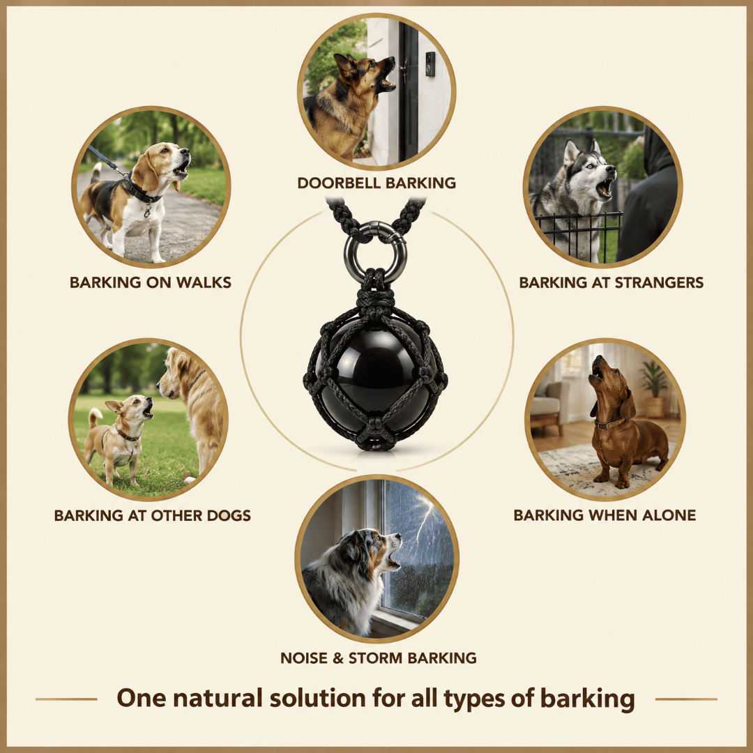 Anti-Barking Stone Pendant