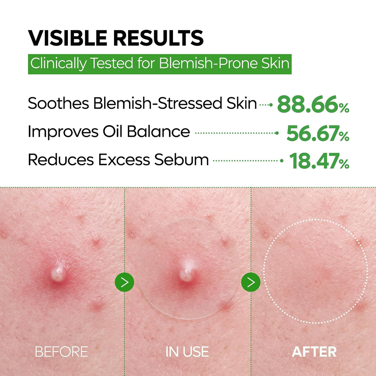 Visible Results - Clinically Tested