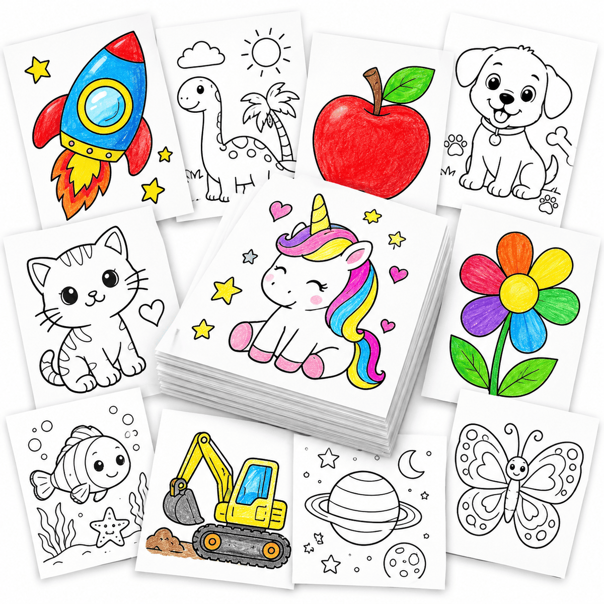 108 Coloring Pages