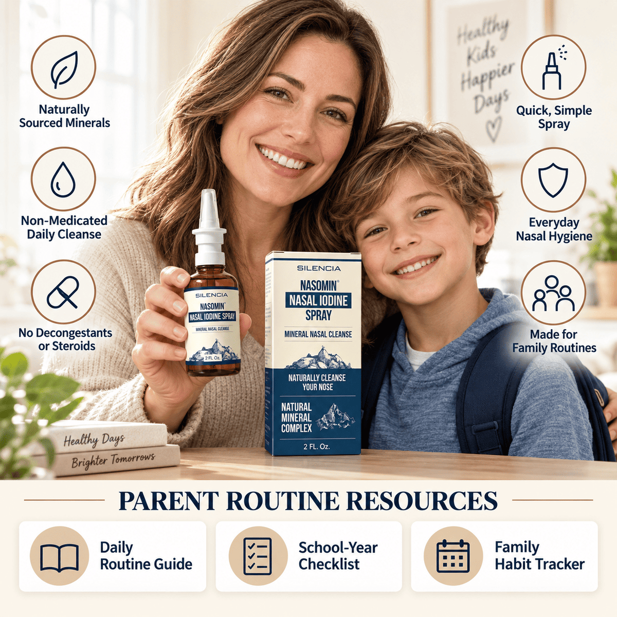 The Nasal Defense Protocol™ — Iodine Nasal Antiseptic for Kids & Family