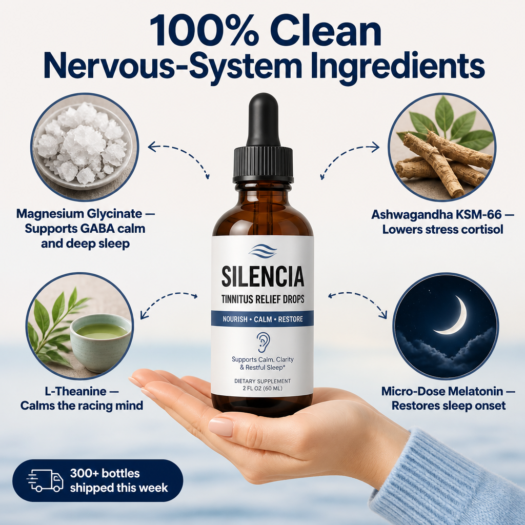 Alcohol-Free Tinnitus Relief Drops