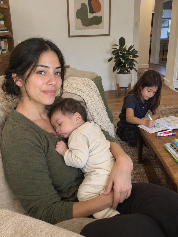 Peace of mind for a mom with a first-grader AND a baby